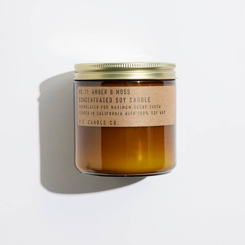 Amber & Moss - Large Candle