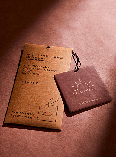 Teakwood and Tobacco - Car Fragrance