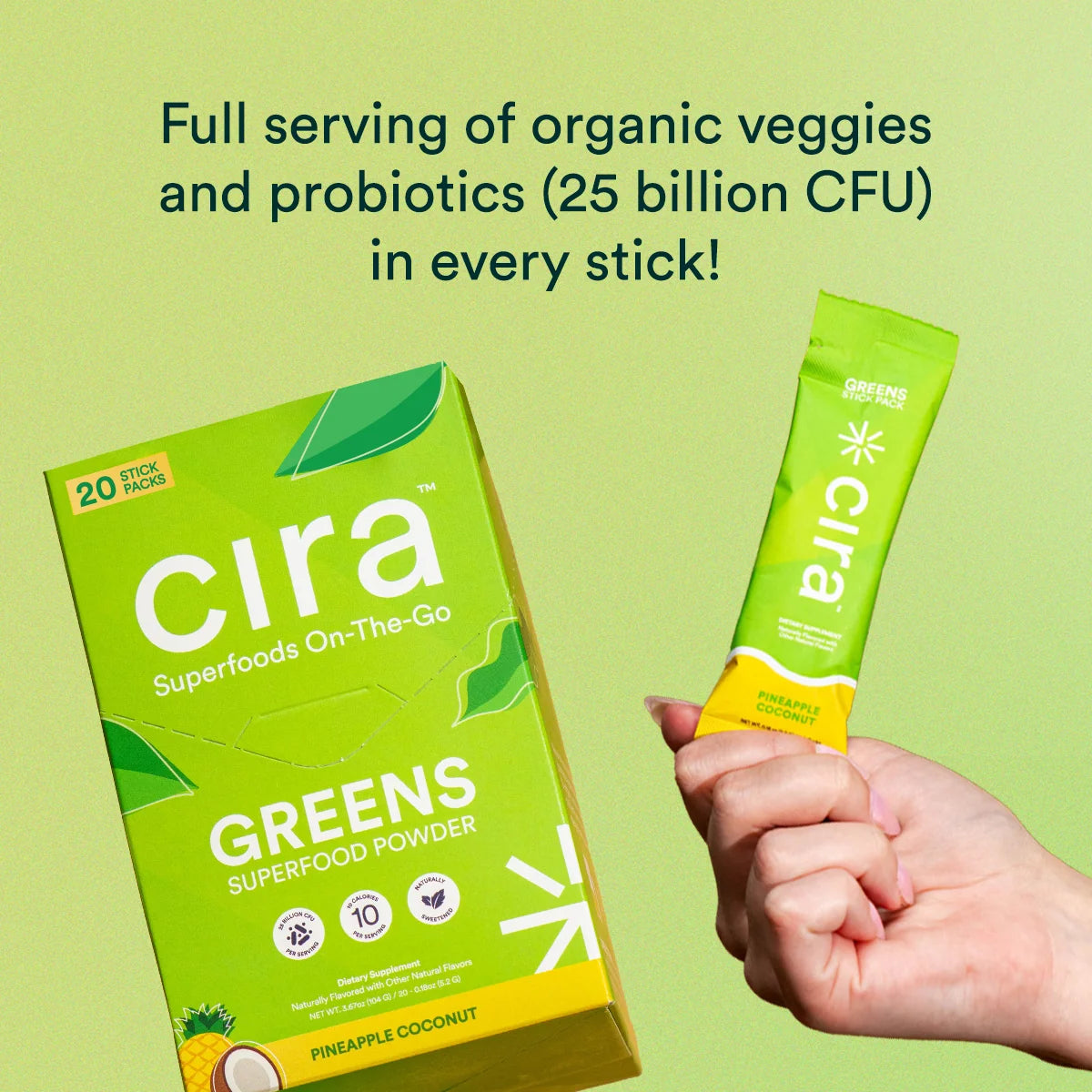 Cira Greens Sticks