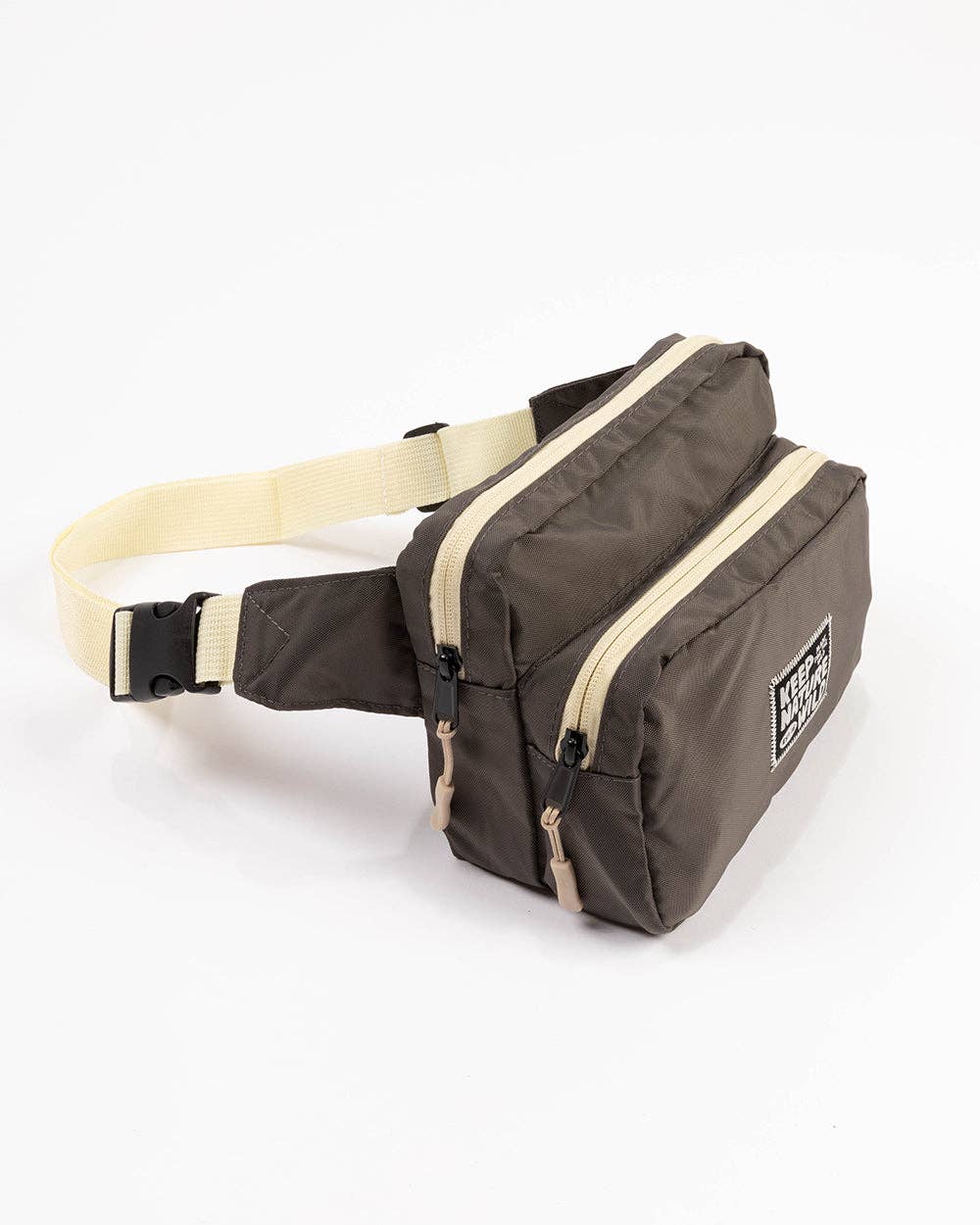 KNW Fanny Pack | Coal/Cream