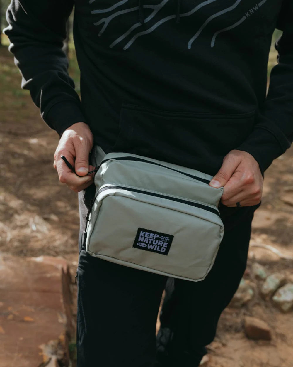KNW Fanny Pack | Stone