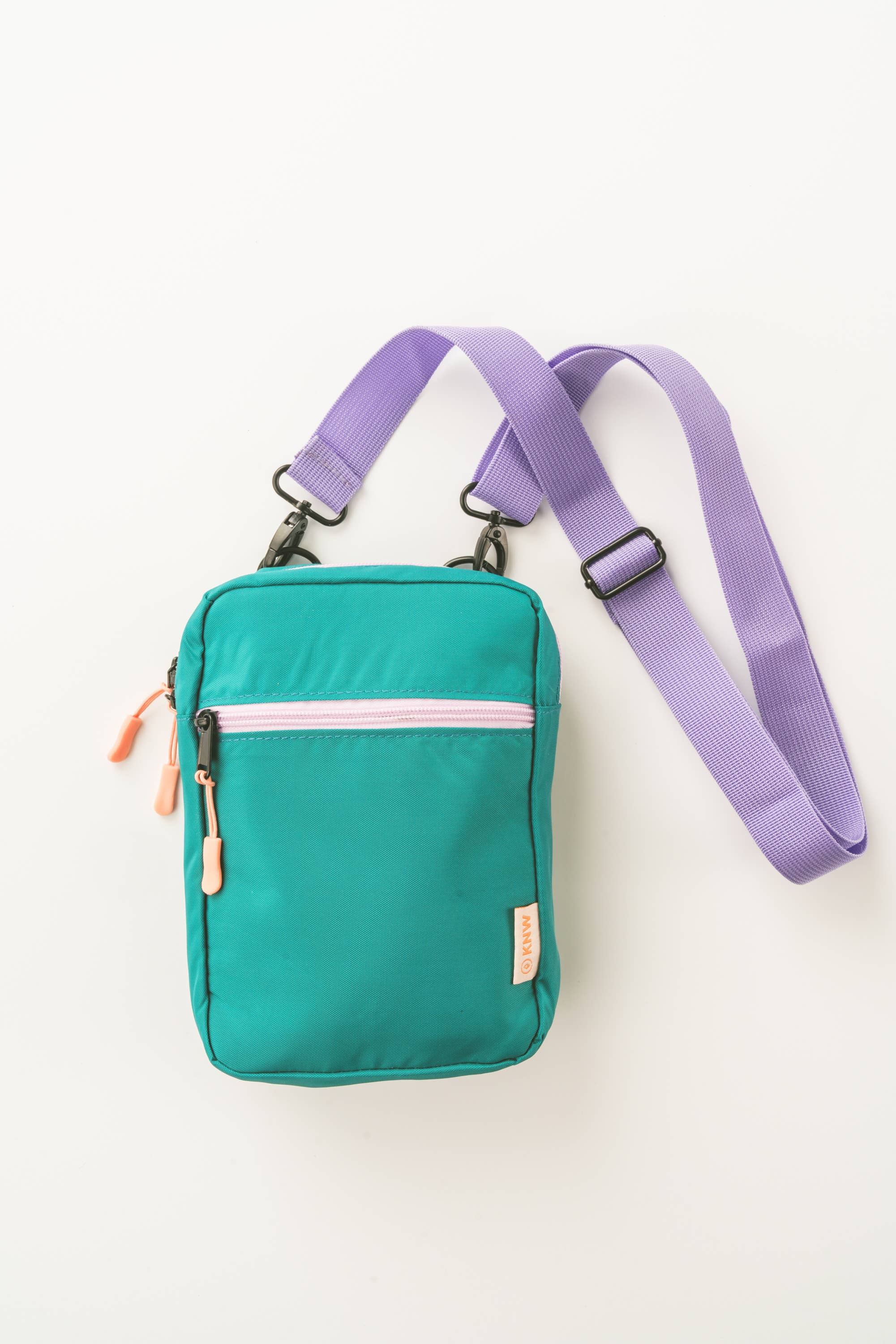 Crossbody Bag | Teal/Lavender