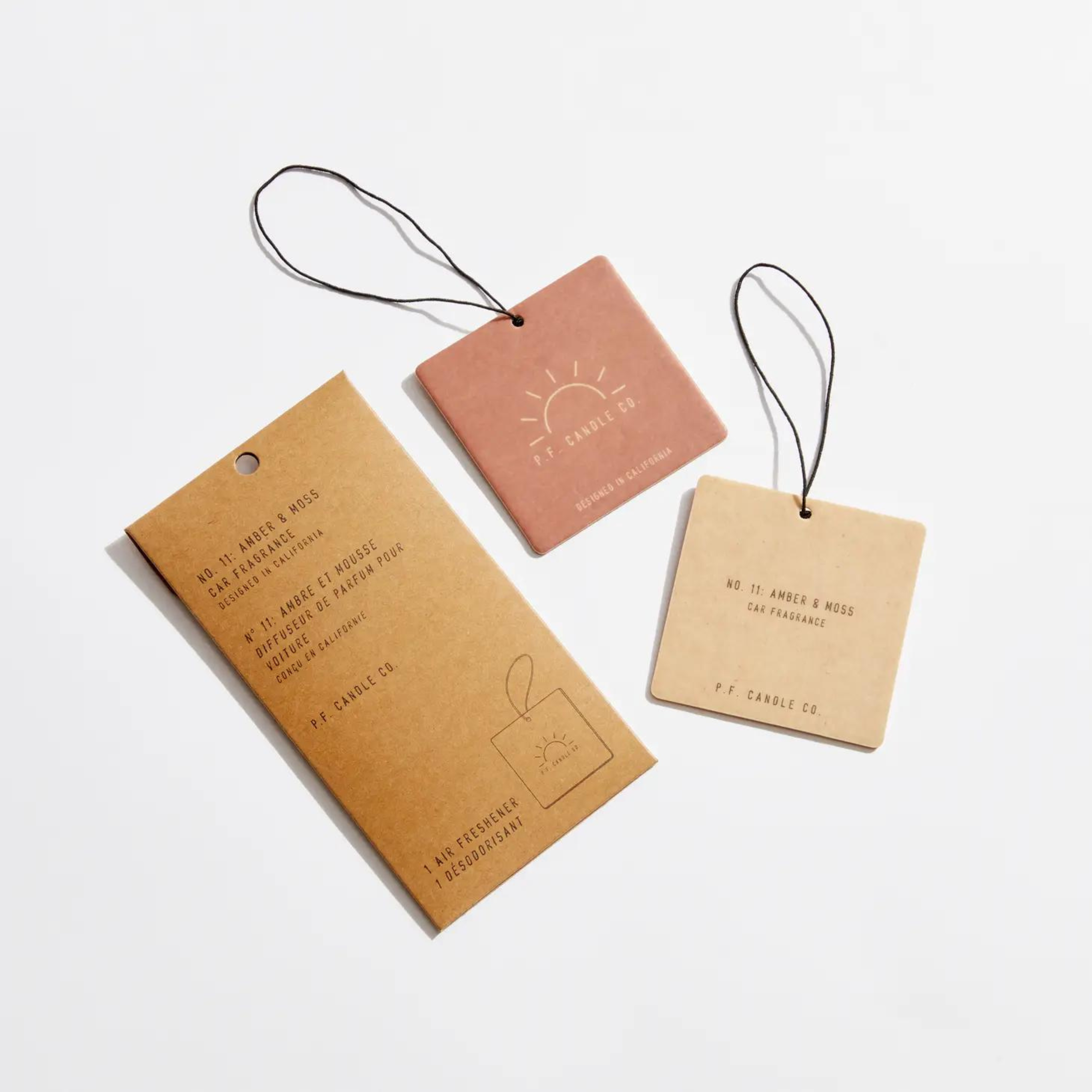 Amber & Moss - Car Fresheners