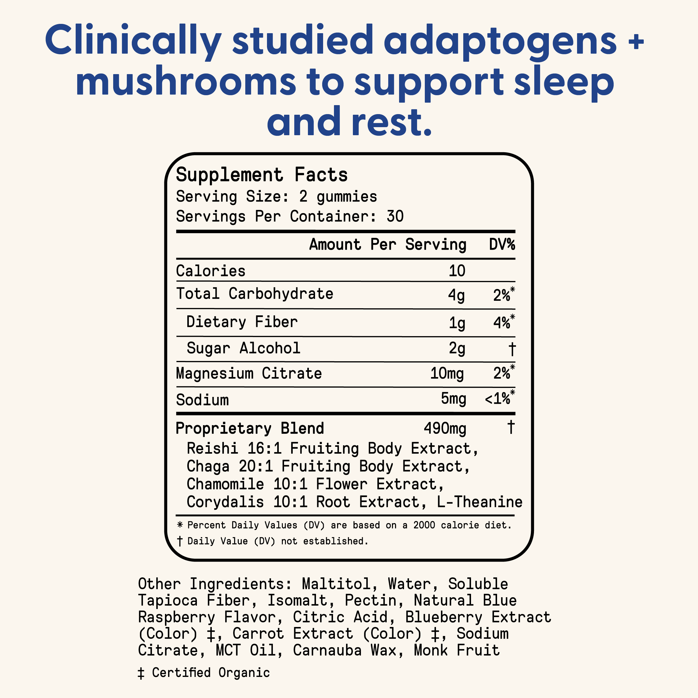 Daily Sleep Gummies 60 Count