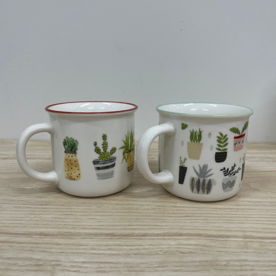 Assorted Plant Mugs