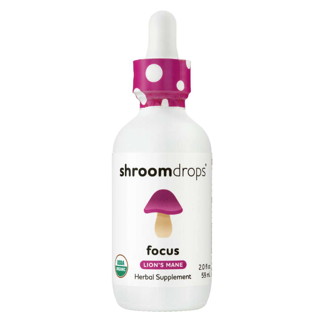 Mushroom Tincture Supplements - FOCUS Lion's Mane Mushroom