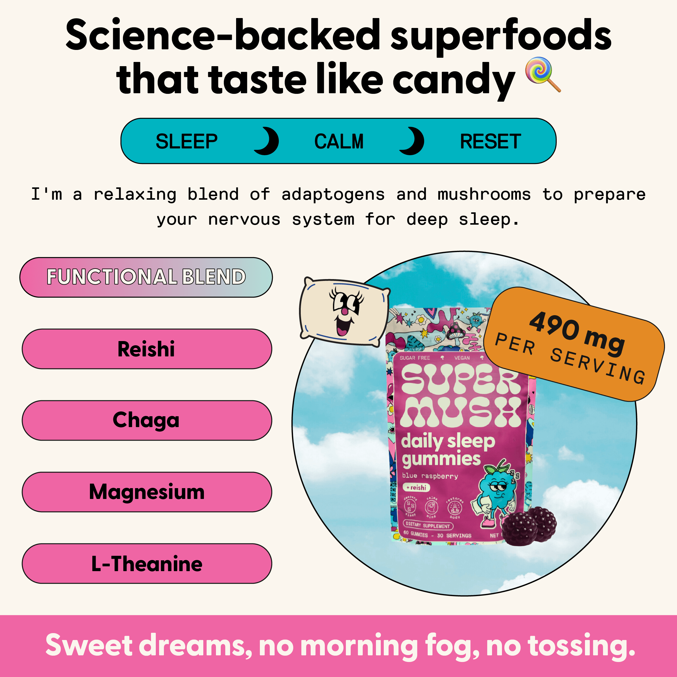 Daily Sleep Gummies 60 Count
