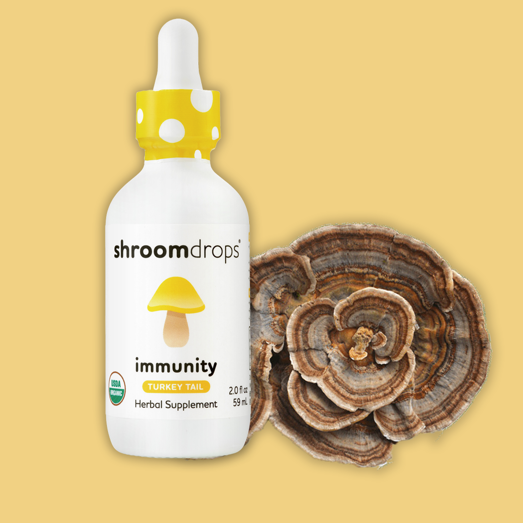 Mushroom Tincture Supplements IMMUNITY Turkey Tail Mushroom