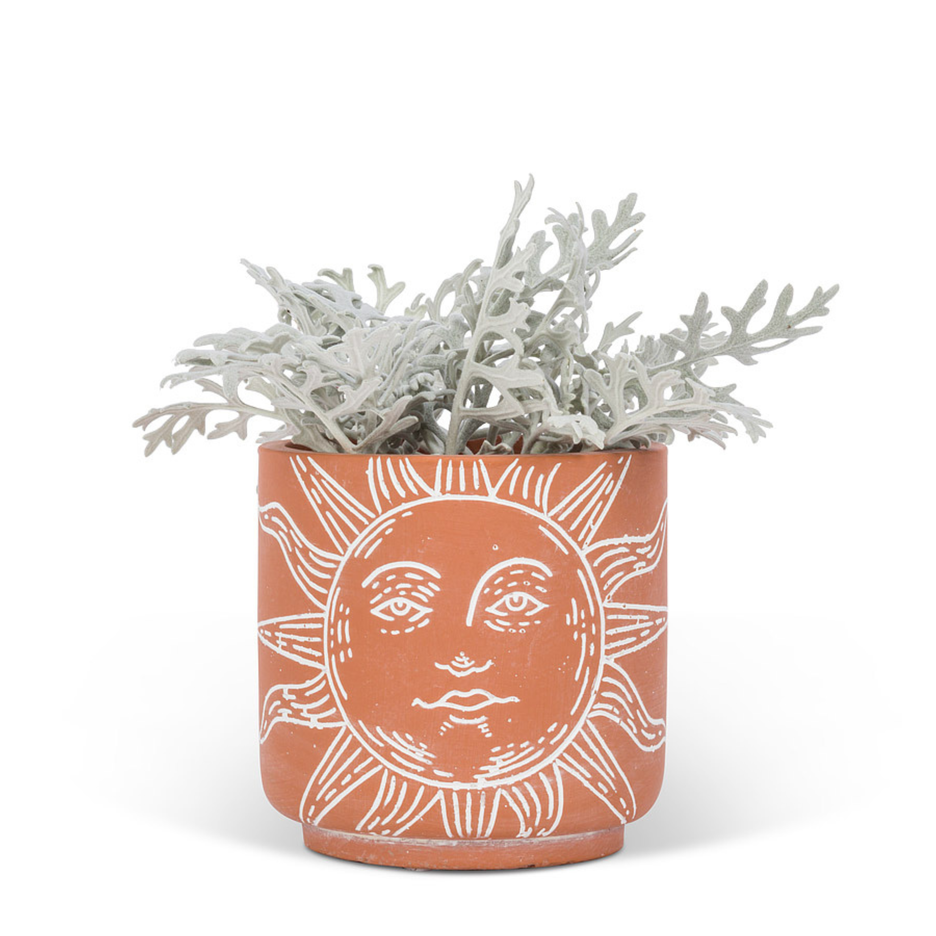 Terracotta Sun Planter