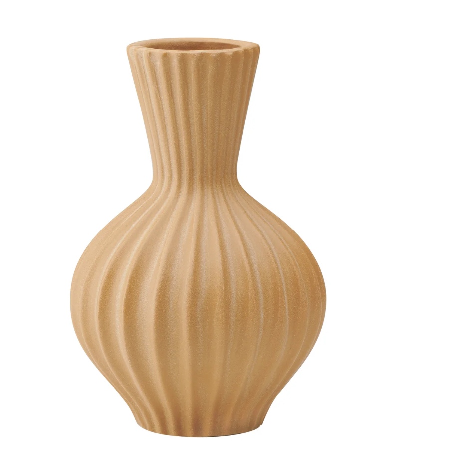 Tall Gourd Sandstone Vase