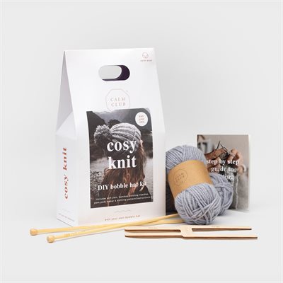 Calm Club - Cozy Knit DIY Hat Kit